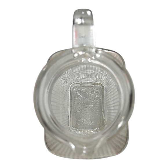 Vintage Circleware Frigo Glass Pitcher Textured Clear Retro Water Juice Carafe - Picture 8 of 9